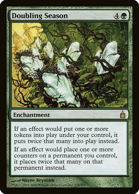 Doubling Season (RAV 158) [Ravnica: City of Guilds]