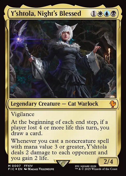 Y'shtola, Night's Blessed (FIC 7) [Final Fantasy Commander]
