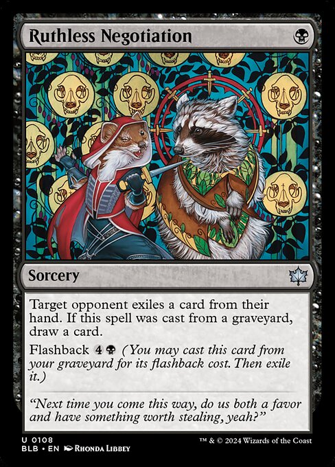 Ruthless Negotiation (BLB 108) [Bloomburrow]