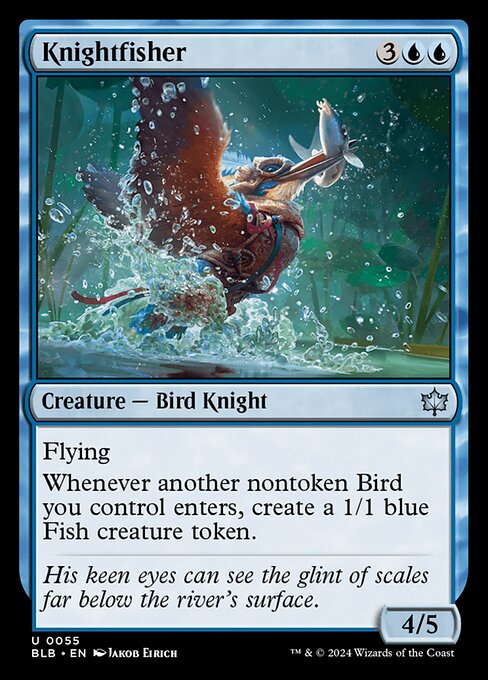 Knightfisher (BLB 55) [Bloomburrow]