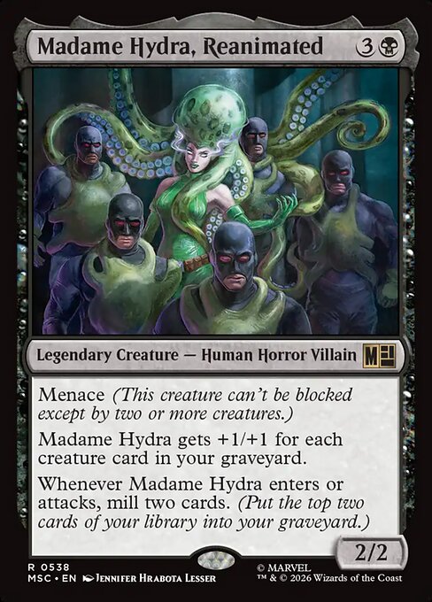 Madame Hydra, Reanimated (MSC 538) [Marvel Super Heroes Commander]