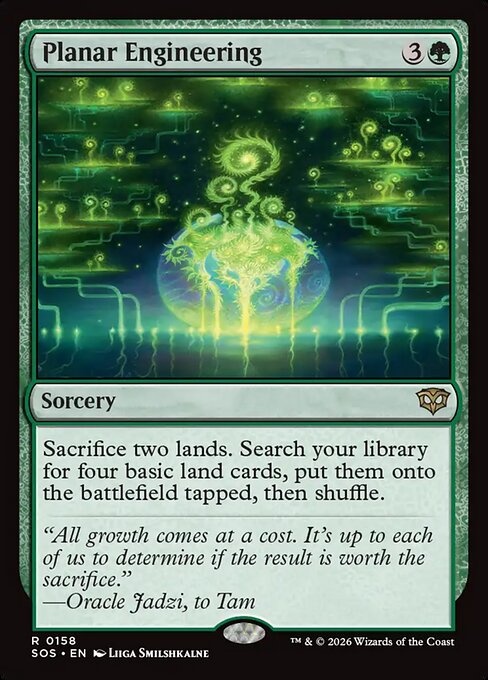 Planar Engineering (SOS 158) [Secrets of Strixhaven]