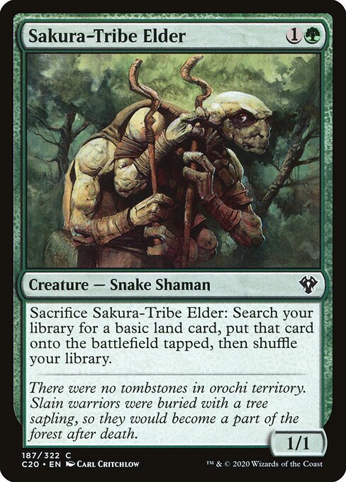 Sakura-Tribe Elder (C20 187) [Commander 2020]