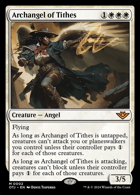 Archangel of Tithes (OTJ 2) [Outlaws of Thunder Junction]