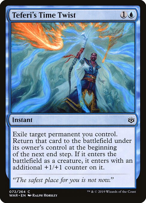 Teferi's Time Twist (WAR 72) [War of the Spark]