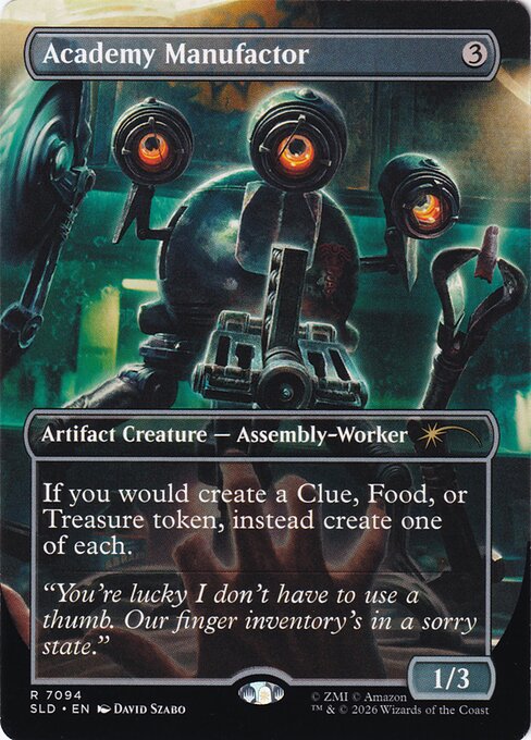 Academy Manufactor (SLD 7094) [Secret Lair Drop]