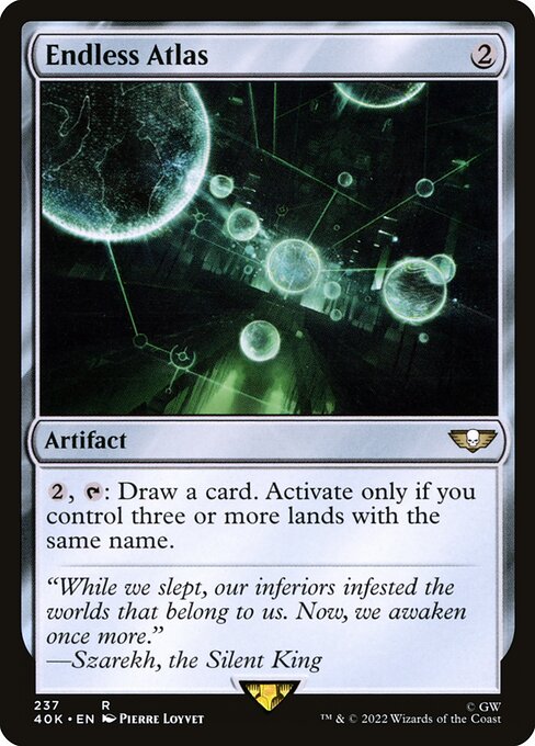 Endless Atlas (40K 237) [Warhammer 40,000 Commander]