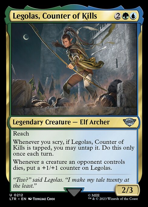 Legolas, Counter of Kills (LTR 212) [The Lord of the Rings: Tales of Middle-earth]