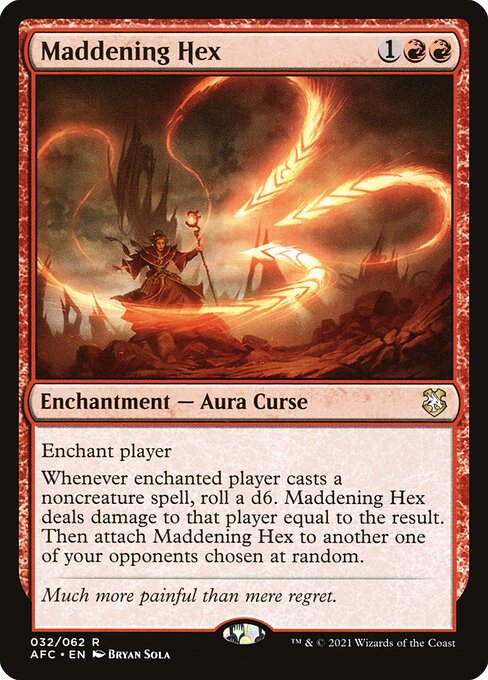 Maddening Hex (AFC 32) [Forgotten Realms Commander]