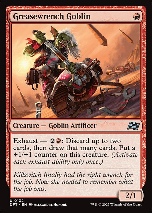 Greasewrench Goblin (DFT 132) [Aetherdrift]
