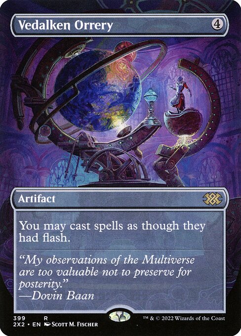 Vedalken Orrery (Borderless · Full Art) (2X2 399) [Double Masters 2022]