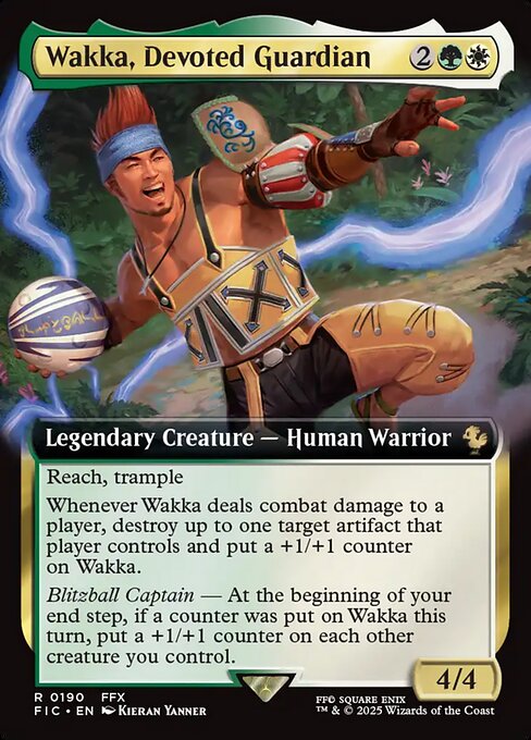 Wakka, Devoted Guardian (FIC 190) [Final Fantasy Commander]