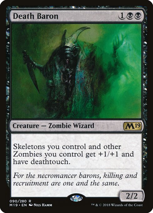 Death Baron (M19 90) [Core Set 2019]