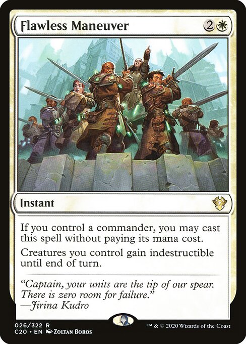 Flawless Maneuver (C20 26) [Commander 2020]