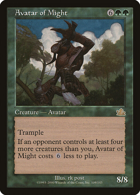 Avatar of Might (PCY 109) [Prophecy]