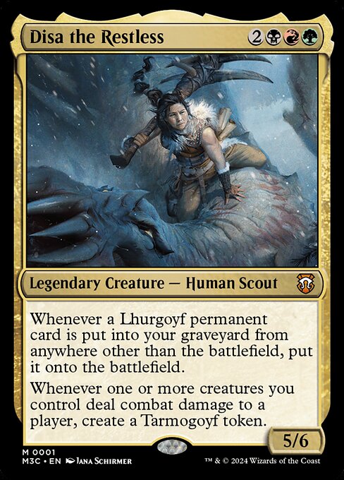 Disa the Restless (M3C 1) [Modern Horizons 3 Commander]