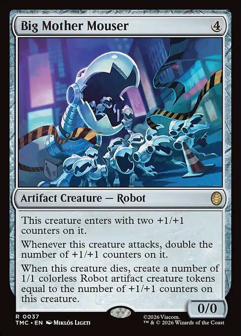 Big Mother Mouser (Surge Foil) (TMC 37) [Teenage Mutant Ninja Turtles Eternal]