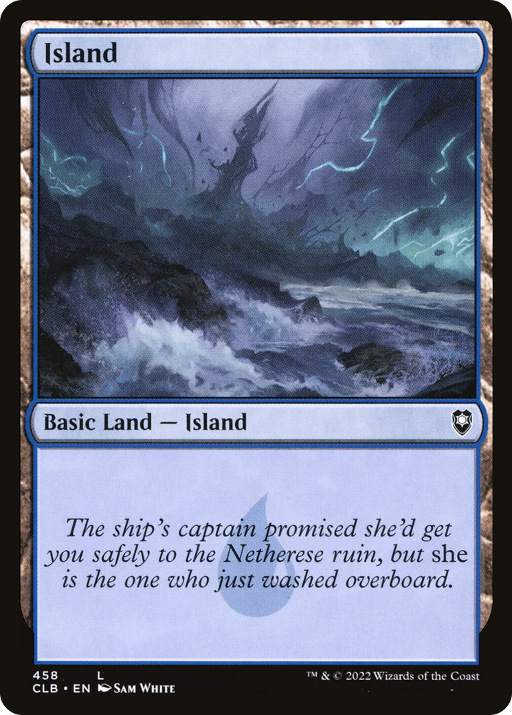 Island (458) [Commander Legends: Battle for Baldur's Gate]