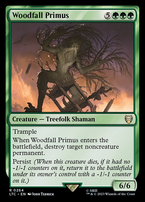 Woodfall Primus (LTC 264) [Tales of Middle-earth Commander]