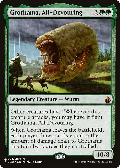 Grothama, All-Devouring (PLST BBD-71) [The List]