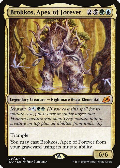 Brokkos, Apex of Forever (IKO 179) [Ikoria: Lair of Behemoths]