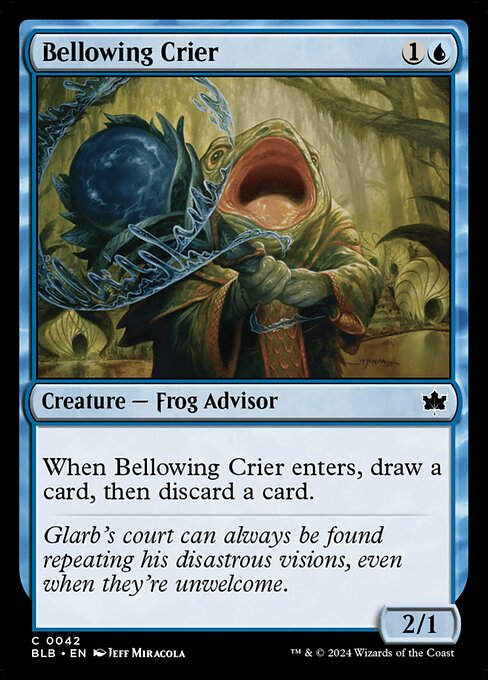 Bellowing Crier (BLB 42) [Bloomburrow]