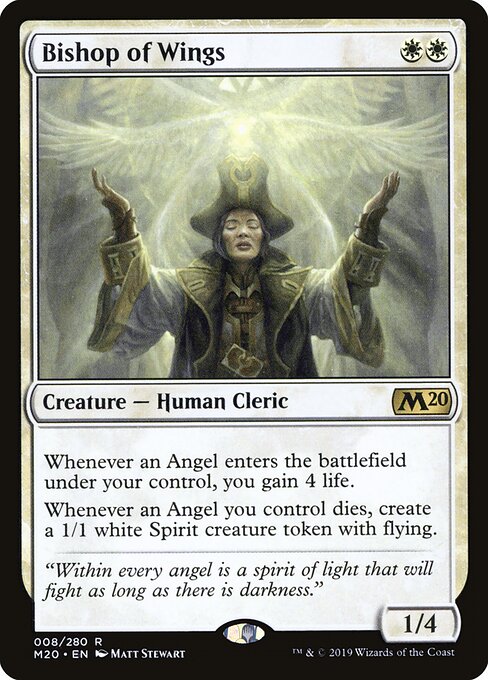 Bishop of Wings (M20 8) [Core Set 2020]