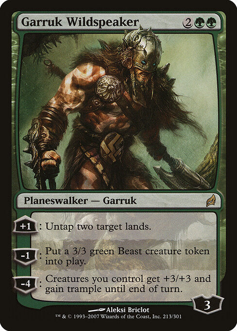 Garruk Wildspeaker (LRW 213) [Lorwyn]