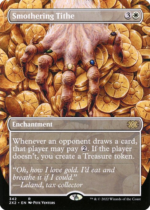 Smothering Tithe (Borderless · Full Art) (2X2 342) [Double Masters 2022]