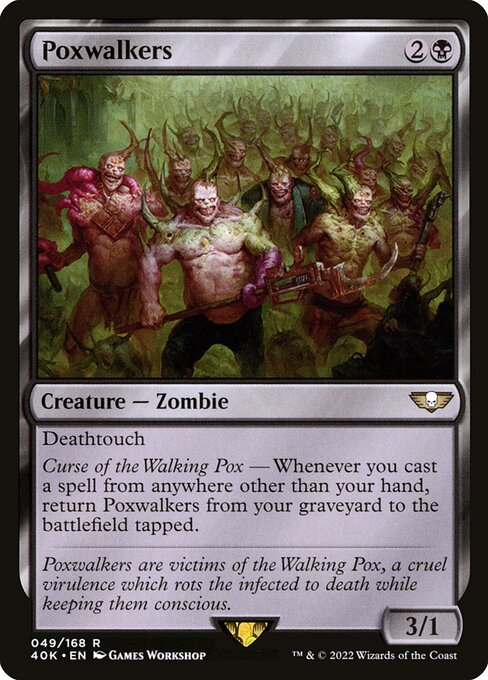 Poxwalkers (40K 49) [Warhammer 40,000 Commander]