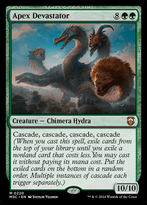 Apex Devastator (M3C 220) [Modern Horizons 3 Commander]