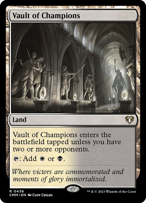 Vault of Champions (CMM 436) [Commander Masters]