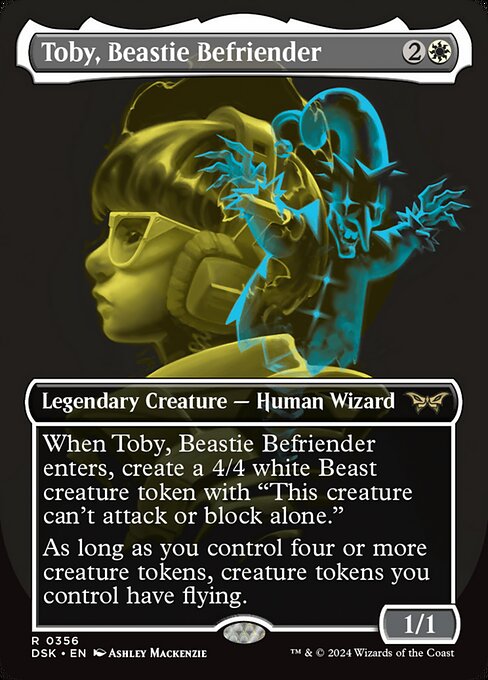 Toby, Beastie Befriender (DSK 356) [Duskmourn: House of Horror]