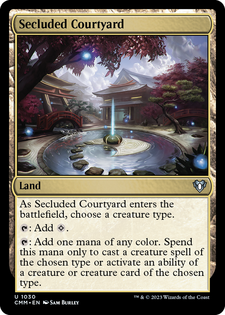 Secluded Courtyard [Commander Masters]