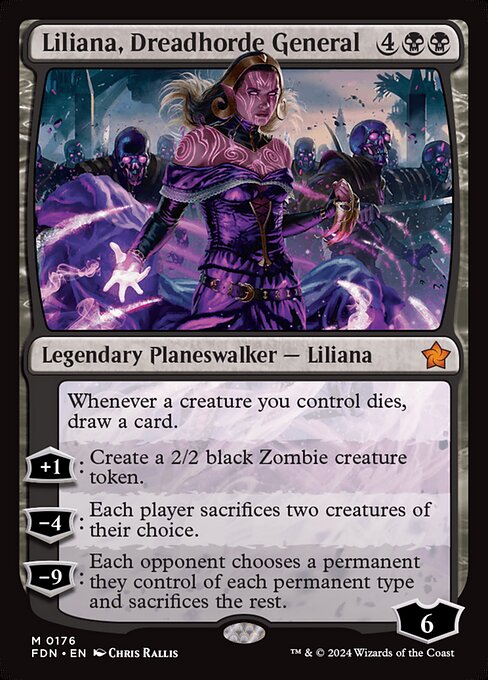 Liliana, Dreadhorde General (FDN 176) [Foundations]