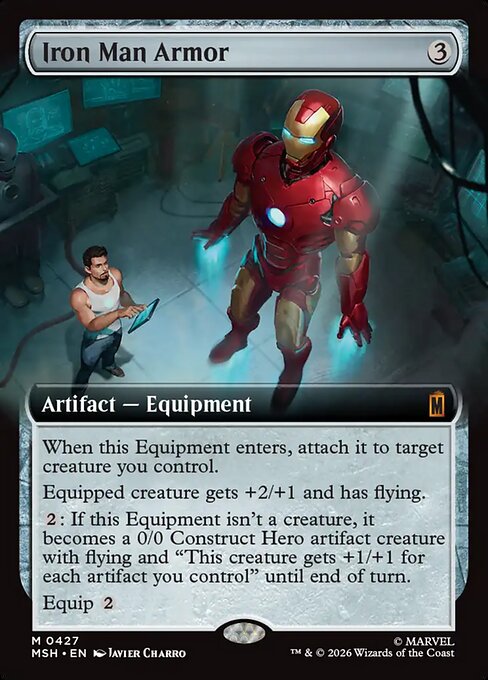 Iron Man Armor (MSH 427) [Marvel Super Heroes]