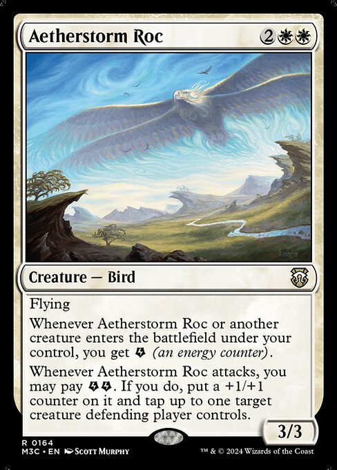 Aetherstorm Roc (M3C 164) [Modern Horizons 3 Commander]