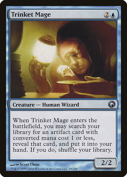 Trinket Mage (SOM 48) [Scars of Mirrodin]
