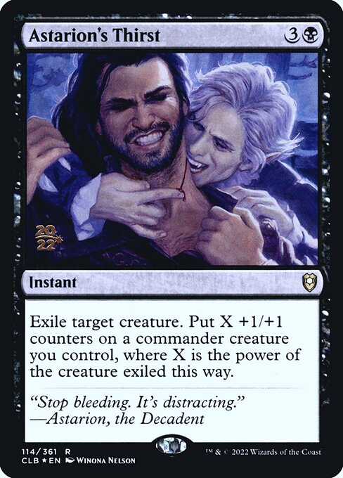 Astarion's Thirst (PCLB 114s) [Battle for Baldur's Gate Promos]