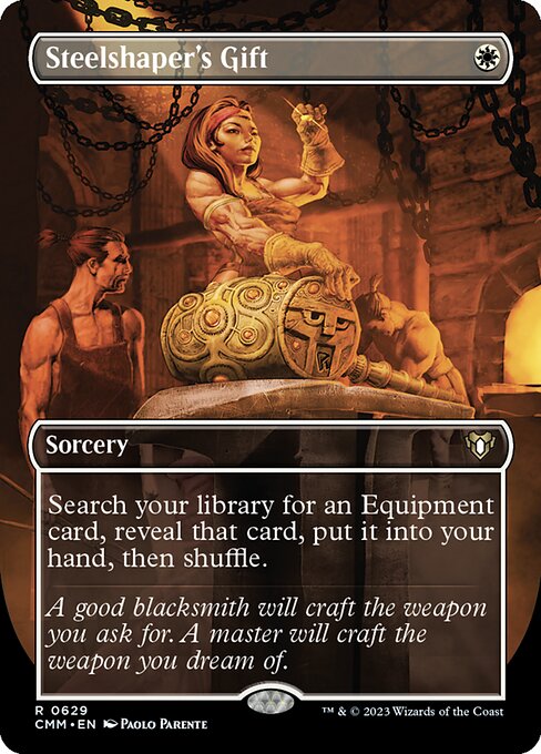 Steelshaper's Gift (CMM 629) [Commander Masters]