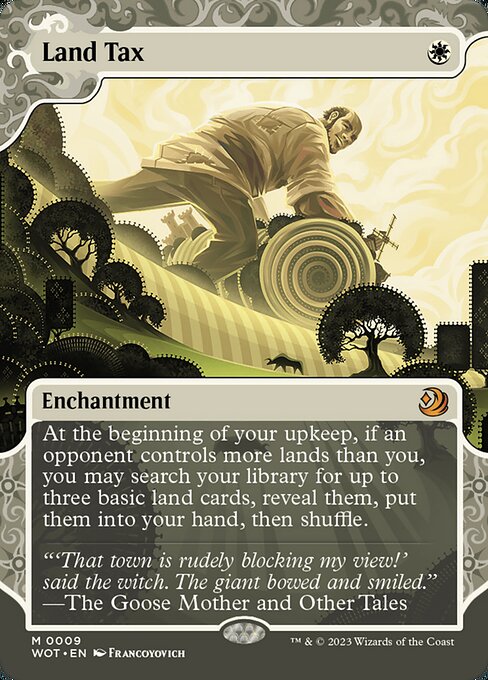 Land Tax (WOT 9) [Wilds of Eldraine: Enchanting Tales]