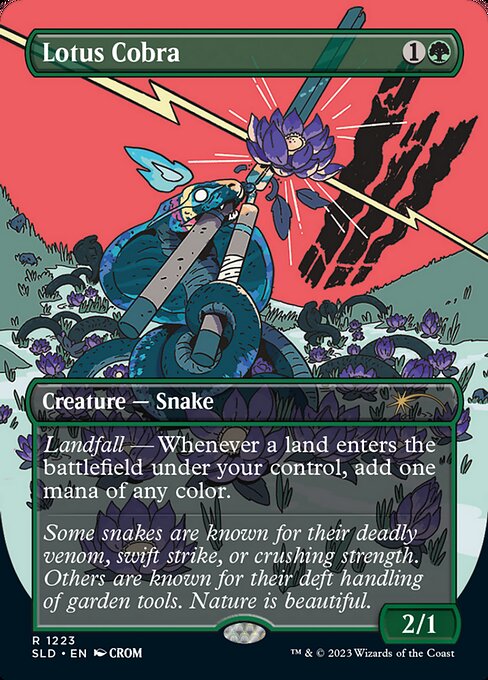 Lotus Cobra (SLD 1223) [Secret Lair Drop]