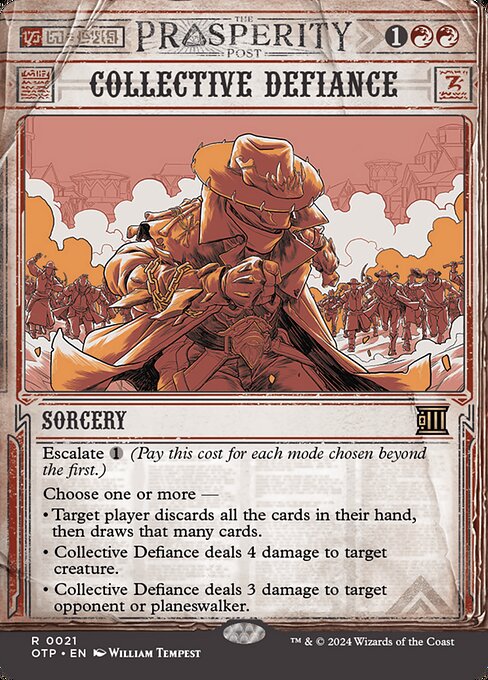 Collective Defiance (OTP 21) [Breaking News]