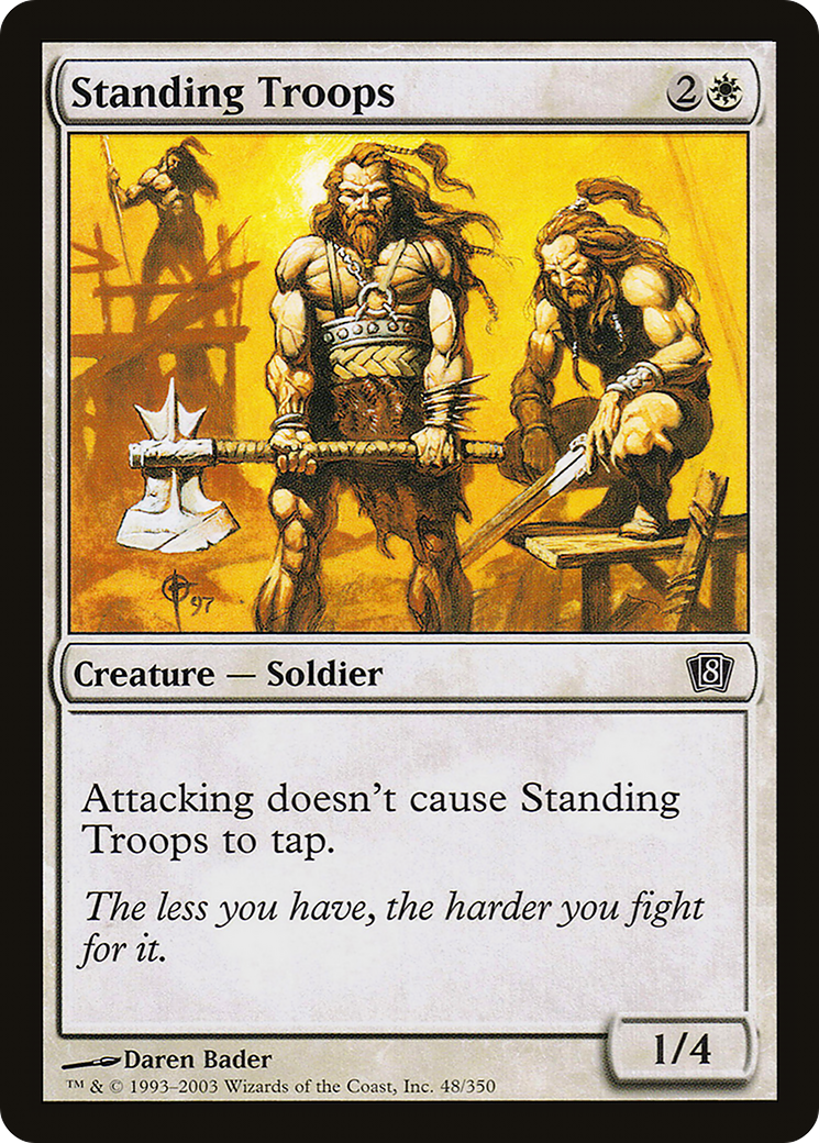 Standing Troops [Eighth Edition]