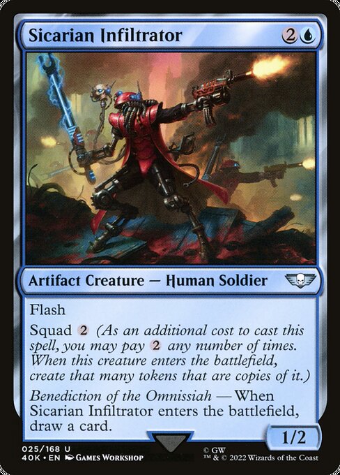 Sicarian Infiltrator (40K 25) [Warhammer 40,000 Commander]