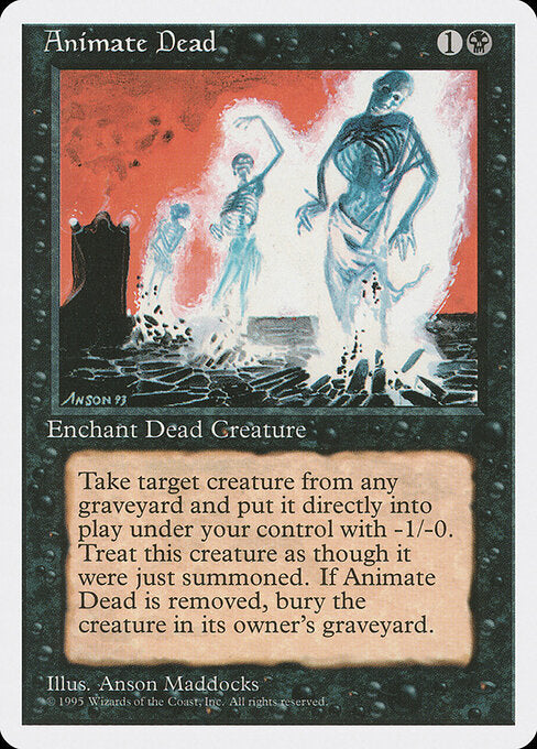 Animate Dead (4ED 118) [Fourth Edition]