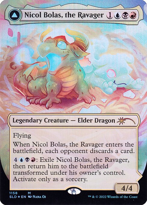 Nicol Bolas, the Ravager // Nicol Bolas, the Arisen (SLD 1158) [Secret Lair Drop]