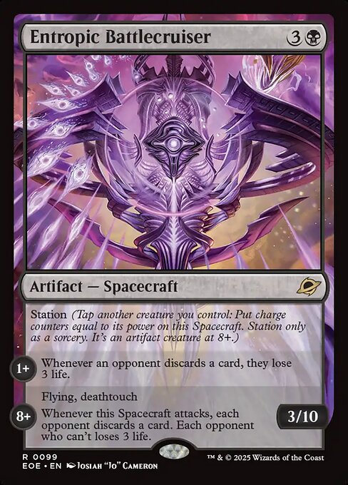 Entropic Battlecruiser (EOE 99) [Edge of Eternities]