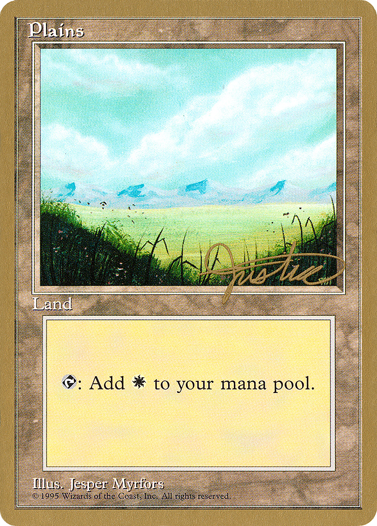 Plains (mj364) (Mark Justice) [Pro Tour Collector Set]
