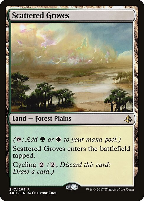 Scattered Groves (AKH 247) [Amonkhet]